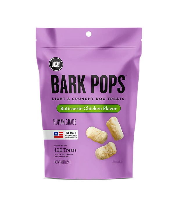 BIXBI Bark Pops for Dogs - Rotisserie Chicken Recipe