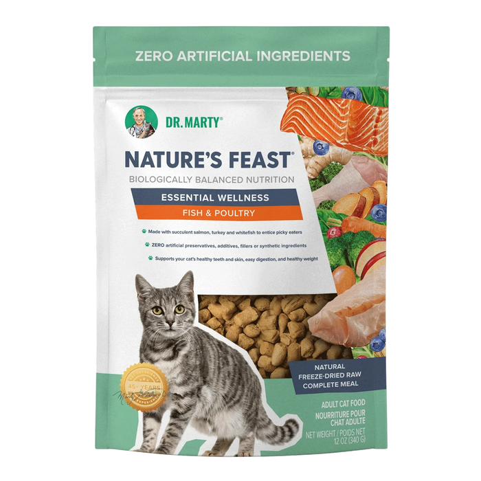 Dr. Marty Nature's Feast Cat Approved