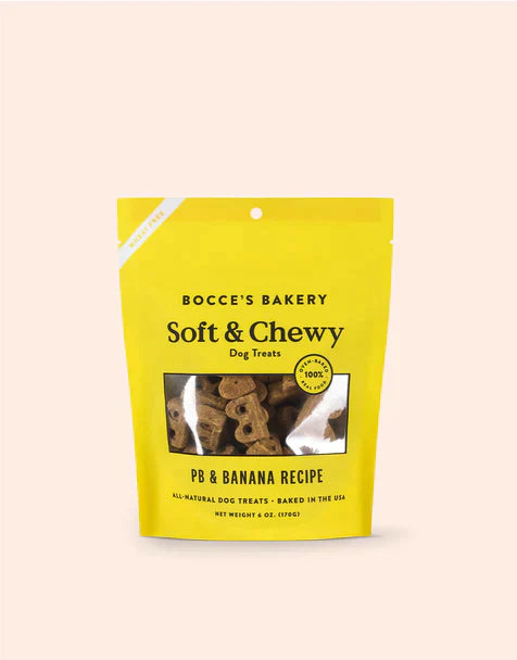 Bocce's Bakery PB & Banana Soft & Chewy Treats