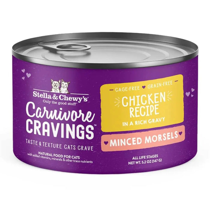 Stella & Chewy's Carnivore Cravings Minced Morsels Chicken Recipe