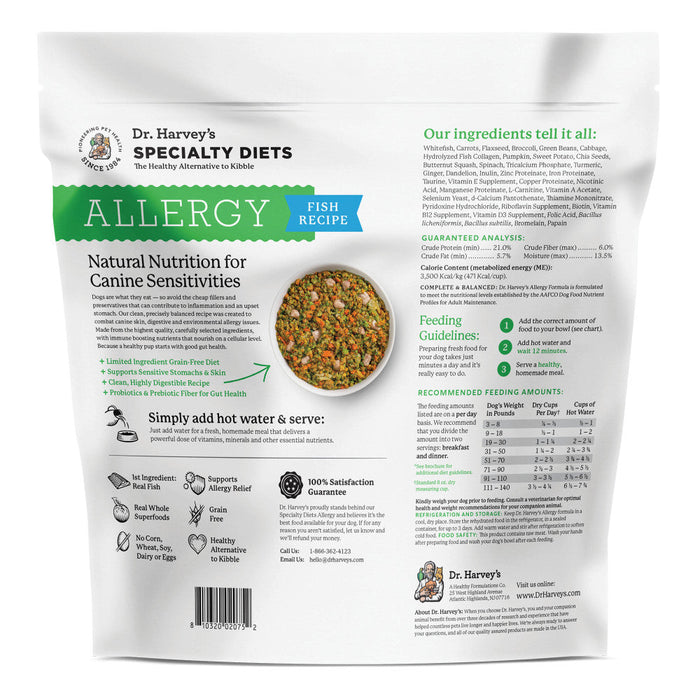 Dr. Harvey's Food for Dogs with Allergies