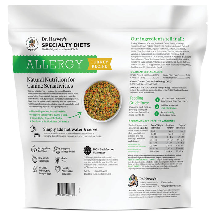 Dr. Harvey's Food for Dogs with Allergies