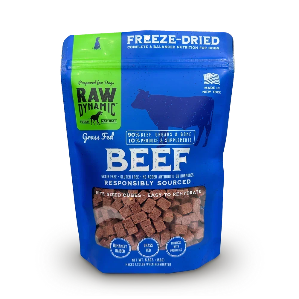 Raw Dynamics Freeze Dried Cat and Dog Food — Available at Holistic Pet Cuisine