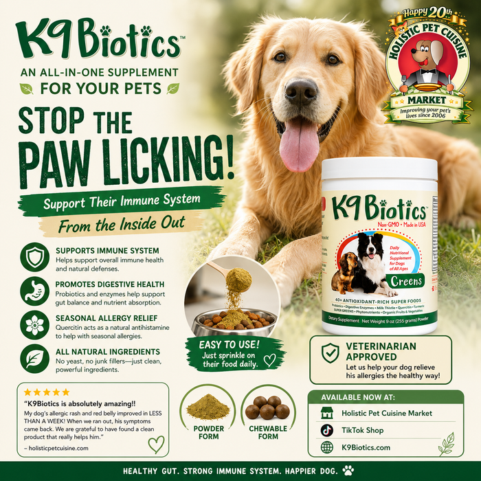Why K9 Biotics is Our #1 Bestseller: The Science Behind Canine Immune Health