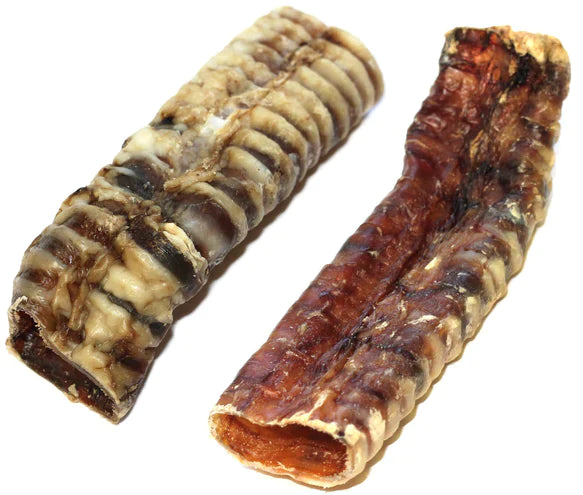 Tuesday's Natural Dog Company 6" Beef Trachea - 4 Pack (Shrinkwrapped)