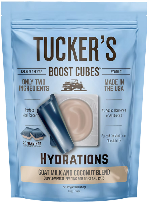 TUCKER'S FROZEN BOOST CUBES BEEF HEART & LIVER 1 LB