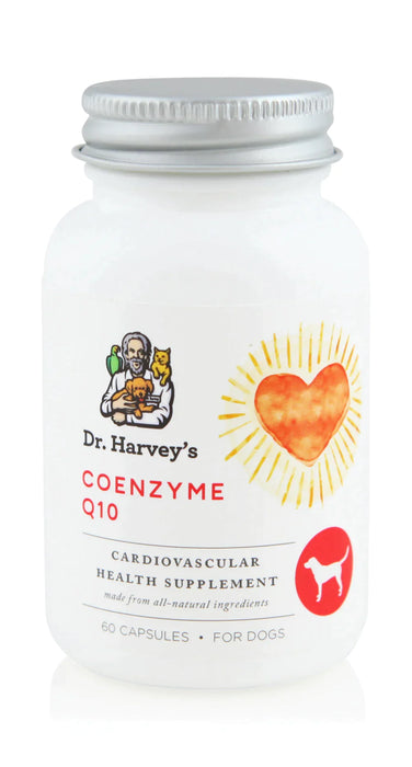 Dr. Harvey's Coenzyme Q10 Cardiovascular Health Capsules Supplement for Dogs