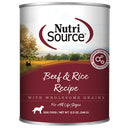 Nutrisource Canned Dog Food with grain 12.3 oz