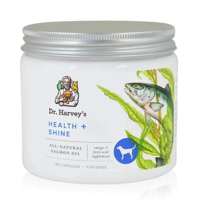 Dr. Harvey's Health & Shine Fish Oil Capsules for Dogs
