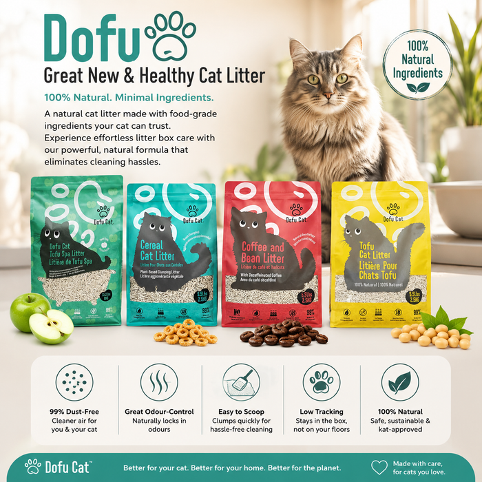 Dofu Cat Tofu Spa Litter | 13.2 lbs