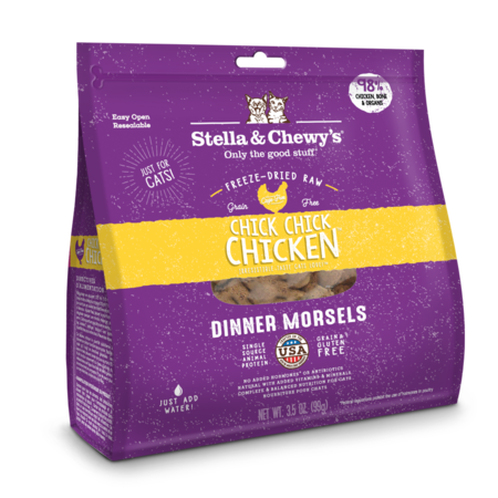 STELLA & CHEWY'S FREEZE-DRIED RAW DINNER MORSELS FOR CATS