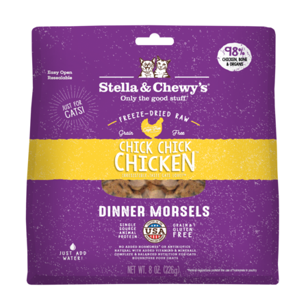 STELLA & CHEWY'S FREEZE-DRIED RAW DINNER MORSELS FOR CATS