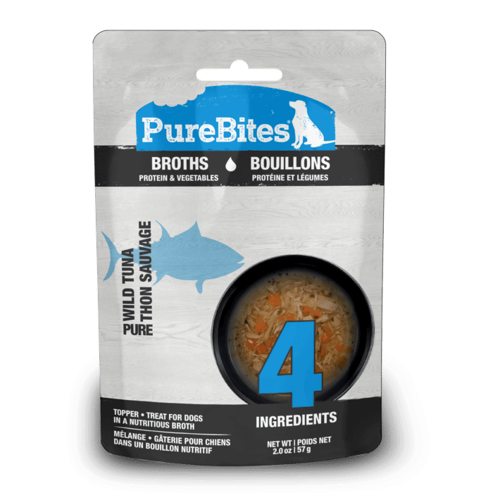 PureBites Tuna & Vegetables Dog Broth