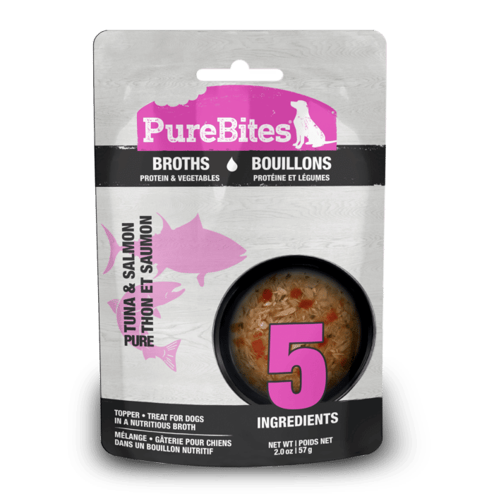 PureBites Tuna, Salmon & Vegetables Dog Broth
