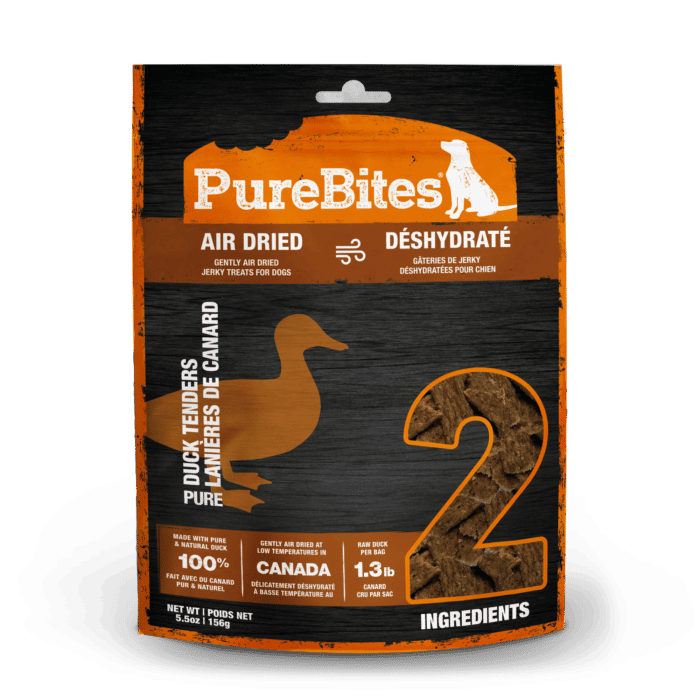 PureBites Duck Air Dried Dog Treats
