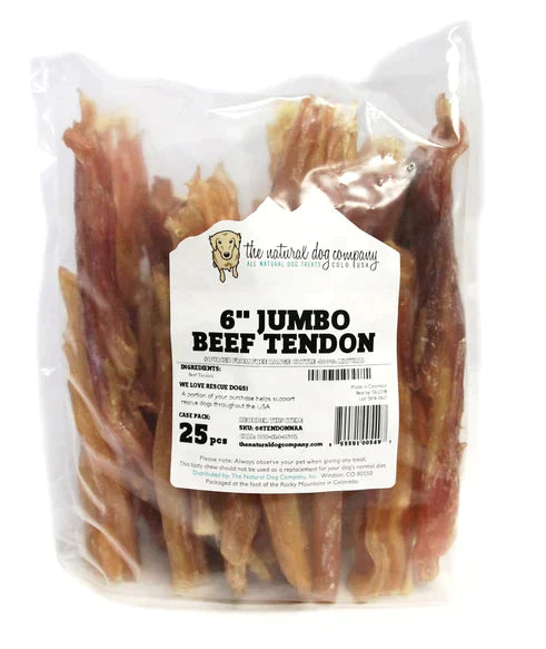 Tuesday's Natural Dog Company Large Beef Tendons (Bulk)