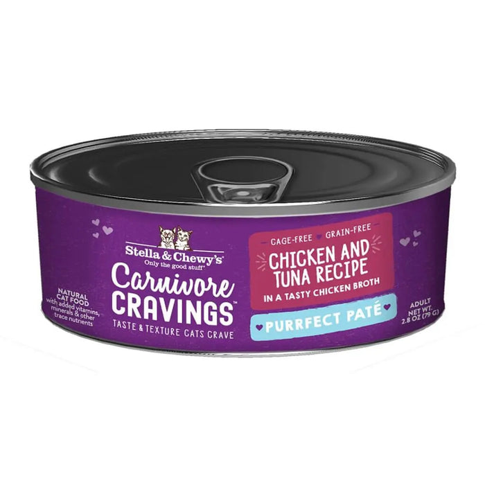 Stella & Chewy's Carnivore Cravings Purrfect Pate Chicken & Tuna Recipe