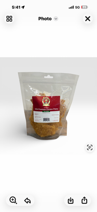 HOLISTIC PET CUISINE CRISPY CHICKEN FILETS 12 OZ