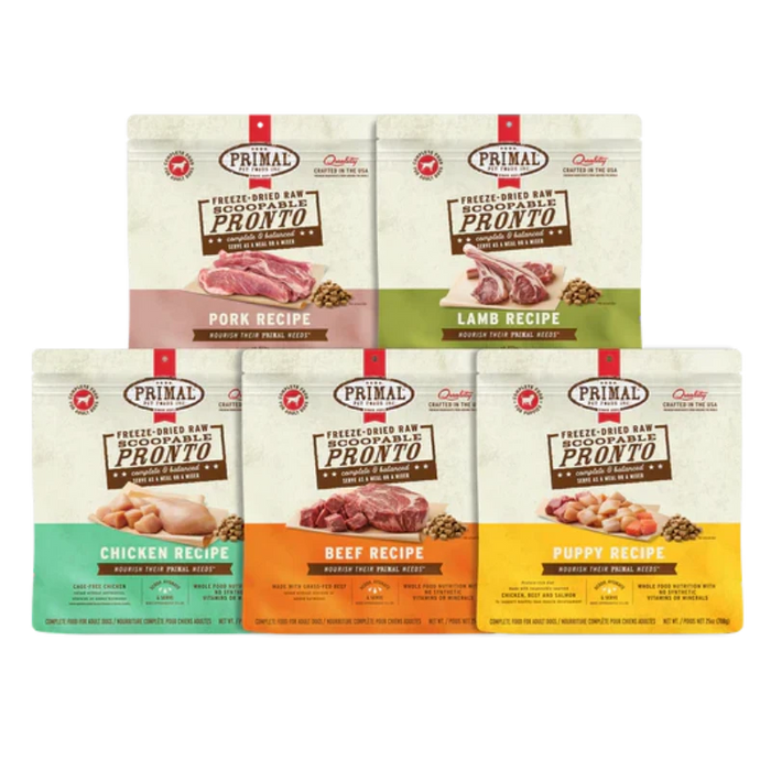Pronto Primal Dog Foods Freeze-dried