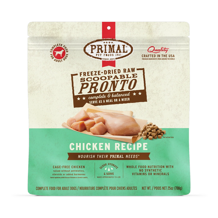 Pronto Primal Dog Foods Freeze-dried