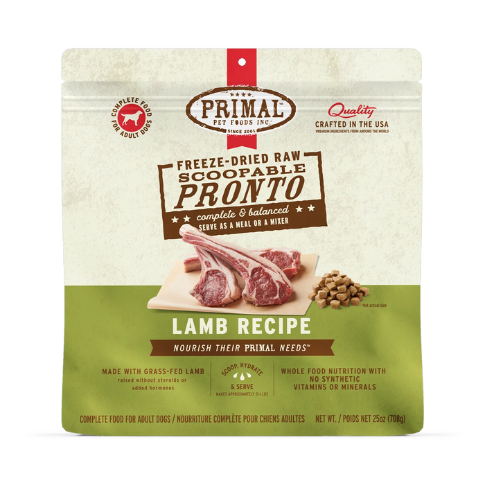 Pronto Primal Dog Foods Freeze-dried