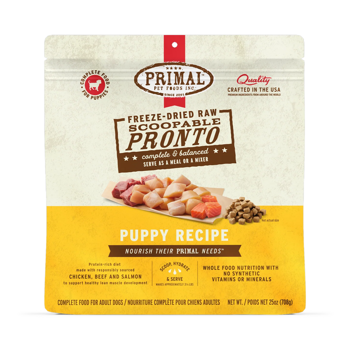 Pronto Primal Dog Foods Freeze-dried