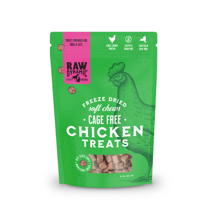 Raw Dynamic Freeze Dried Cat and Dog Treats 1.5 oz