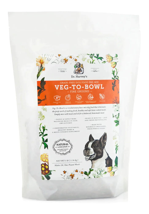 Dr. Harvey's Veg-to-Bowl Fine Ground Grain-Free Pre-Mix Dog Food