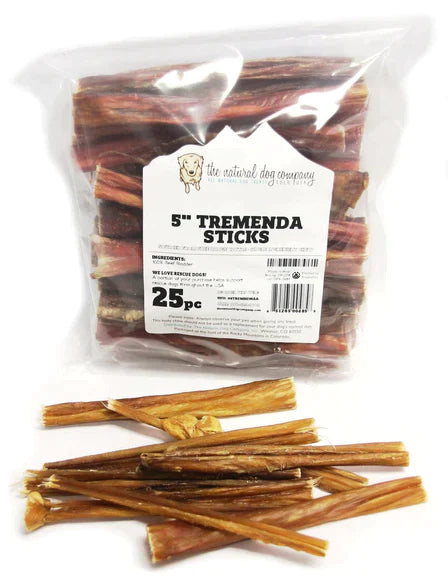 Tuesday's Natural Dog Company 5" Tremenda Sticks (Bulk)
