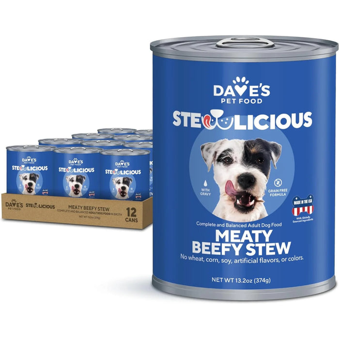 Dave's Stewlicious Can Dog Food