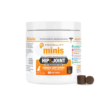 Nootie Mini Progility Hip & Joint Soft Chew Supplements | For Small & Medium Dogs