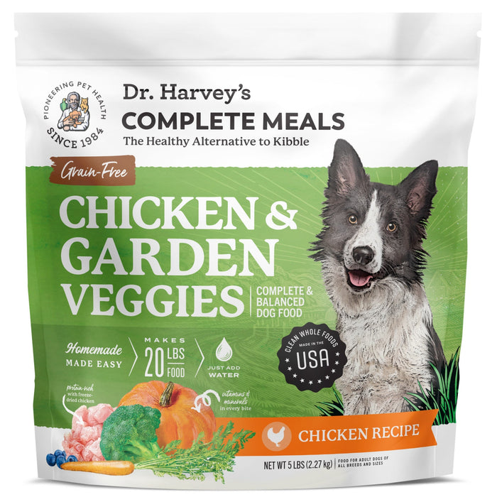 Dr. Harvey's Complete Meals Grain-Free Freeze Dried Raw Dog Food