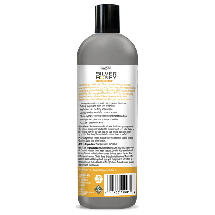 Silver Honey Rapid Skin Relief Medicated Shampoo