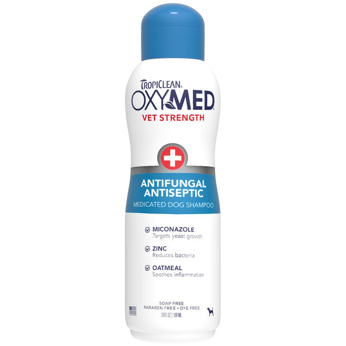 TROPICLEAN OXYMED SHAMPOO ANTIFUNGAL 20 OZ