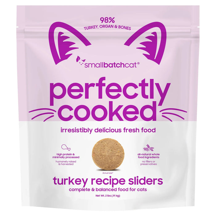 Small Batch Perfectly Cooked Cat Food 2 Lbs
