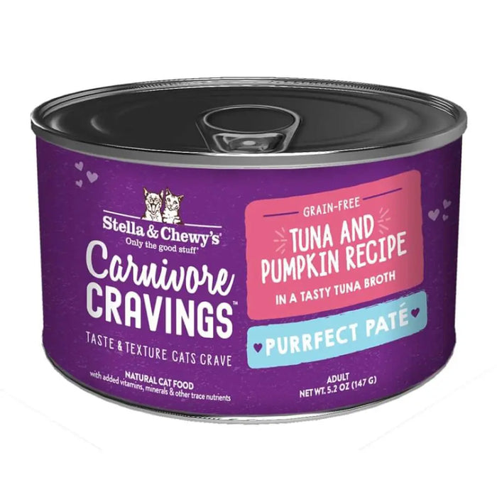 Stella & Chewy's Carnivore Cravings Purrfect Pate Tuna & Pumpkin Recipe