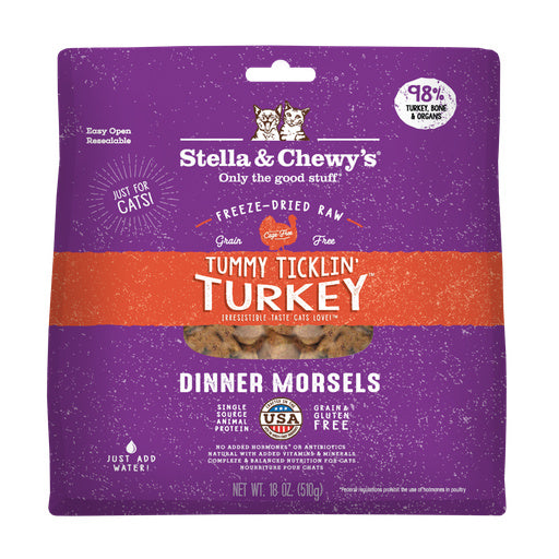 STELLA & CHEWY'S FREEZE-DRIED RAW DINNER MORSELS FOR CATS