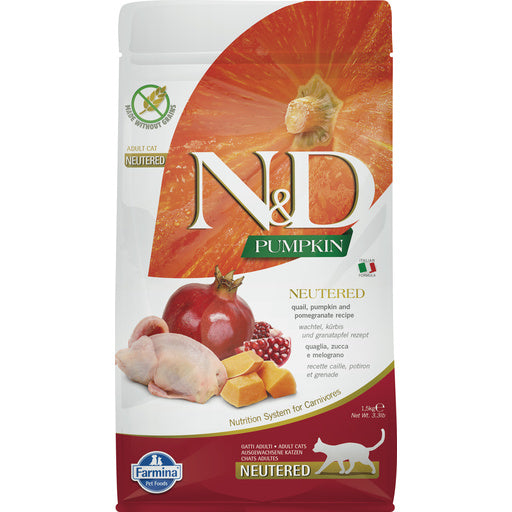 FARMINA N&D CAT PUMPKIN DRY FOOD