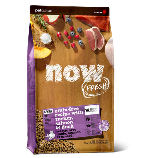 PETCUREAN NOW! FRESH GF SENIOR CAT FOOD