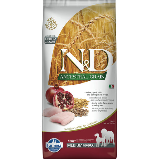 FARMINA N&D DOG ANCESTRAL GRAINS DRY FOOD