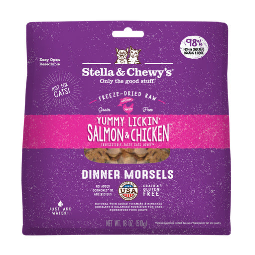 STELLA & CHEWY'S FREEZE-DRIED RAW DINNER MORSELS FOR CATS