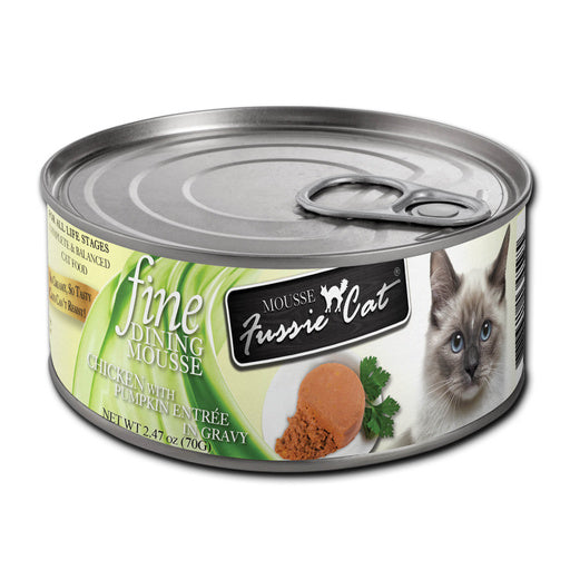 FUSSIE CAT CANNED FOOD W/ GRAVY