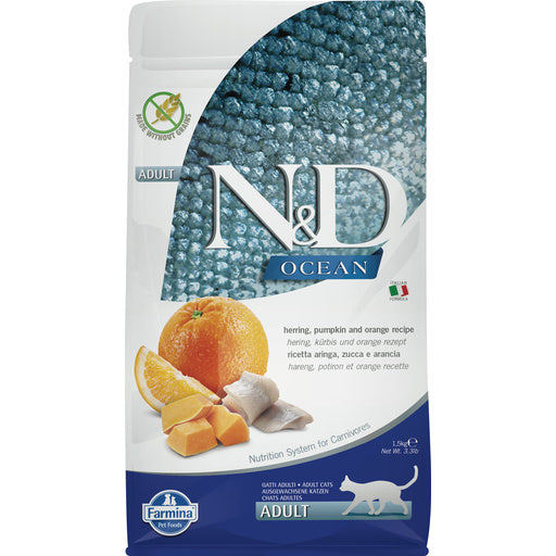 FARMINA N&D CAT OCEAN DRY FOOD