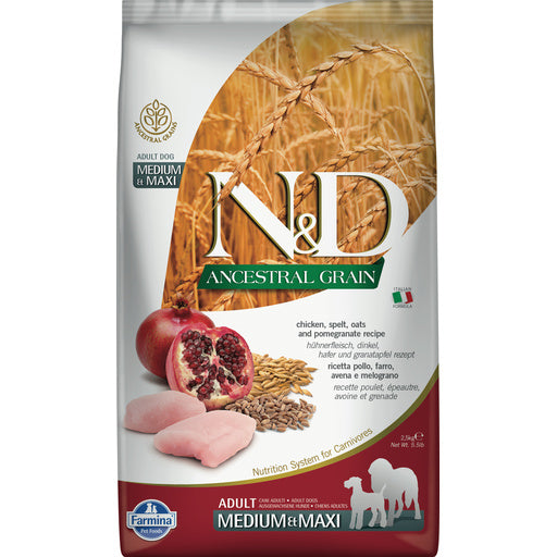 FARMINA N&D DOG ANCESTRAL GRAINS DRY FOOD