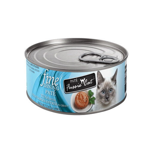 FUSSIE CAT CANNED FOOD W/ GRAVY