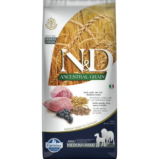 FARMINA N&D DOG ANCESTRAL GRAINS DRY FOOD
