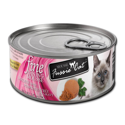 FUSSIE CAT CANNED FOOD W/ GRAVY