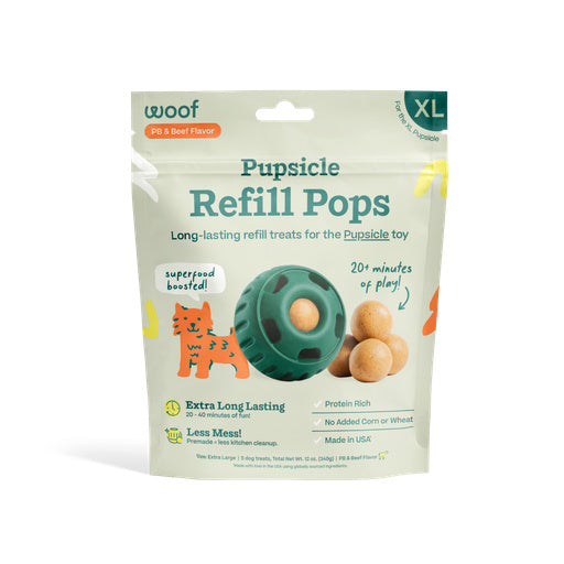 WOOF TREAT REFILL POPS
