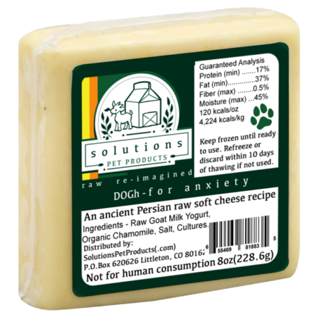 Solutions Pet Products DOG- an ancient soft-cheese, raw milk recipe