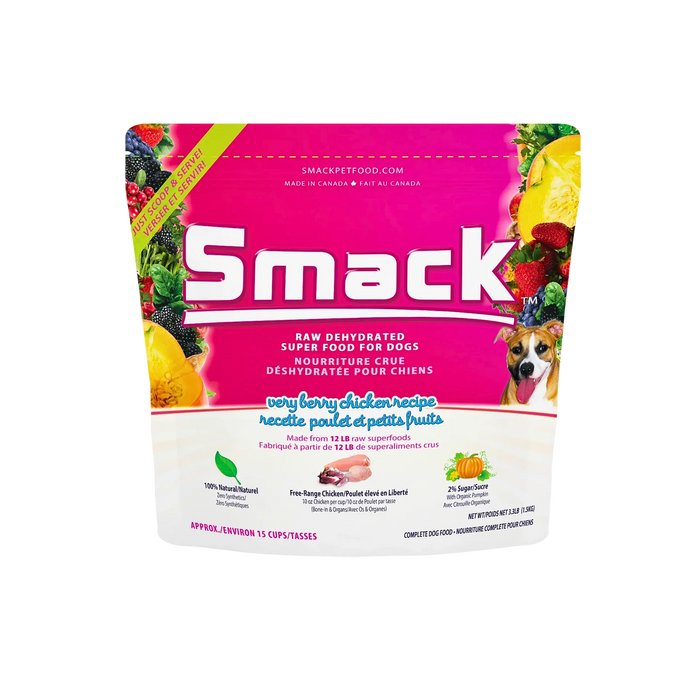 SMACK DEHYDRATED DOG FOOD